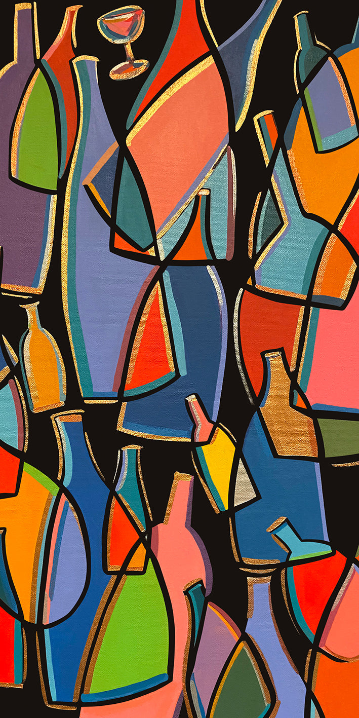 Nebbiolo - Portrait Slim Canvas 50x100 cm / 20x40″