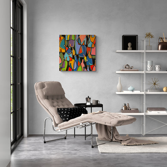 Nebbiolo - Square Slim Canvas 60x60 cm / 24x24″