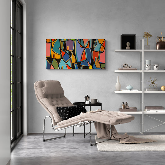 Nebbiolo - Landscape Slim Canvas 50x100 cm / 20x40″